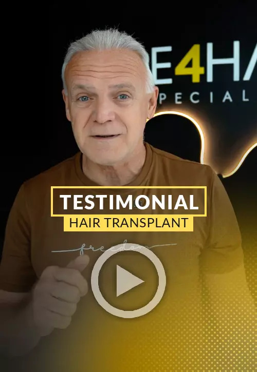 Carlos Calero Testimonial after his hair restoration in Miami | Care4Hair