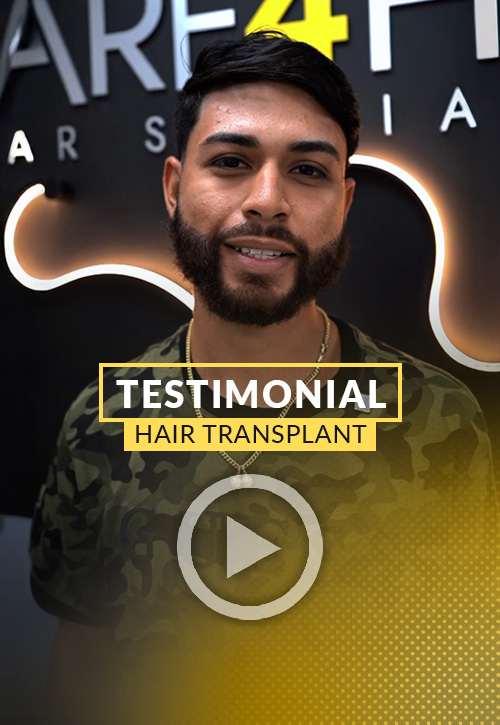 Jorge Luis Testimonial after his hair restoration in Miami | Care4Hair